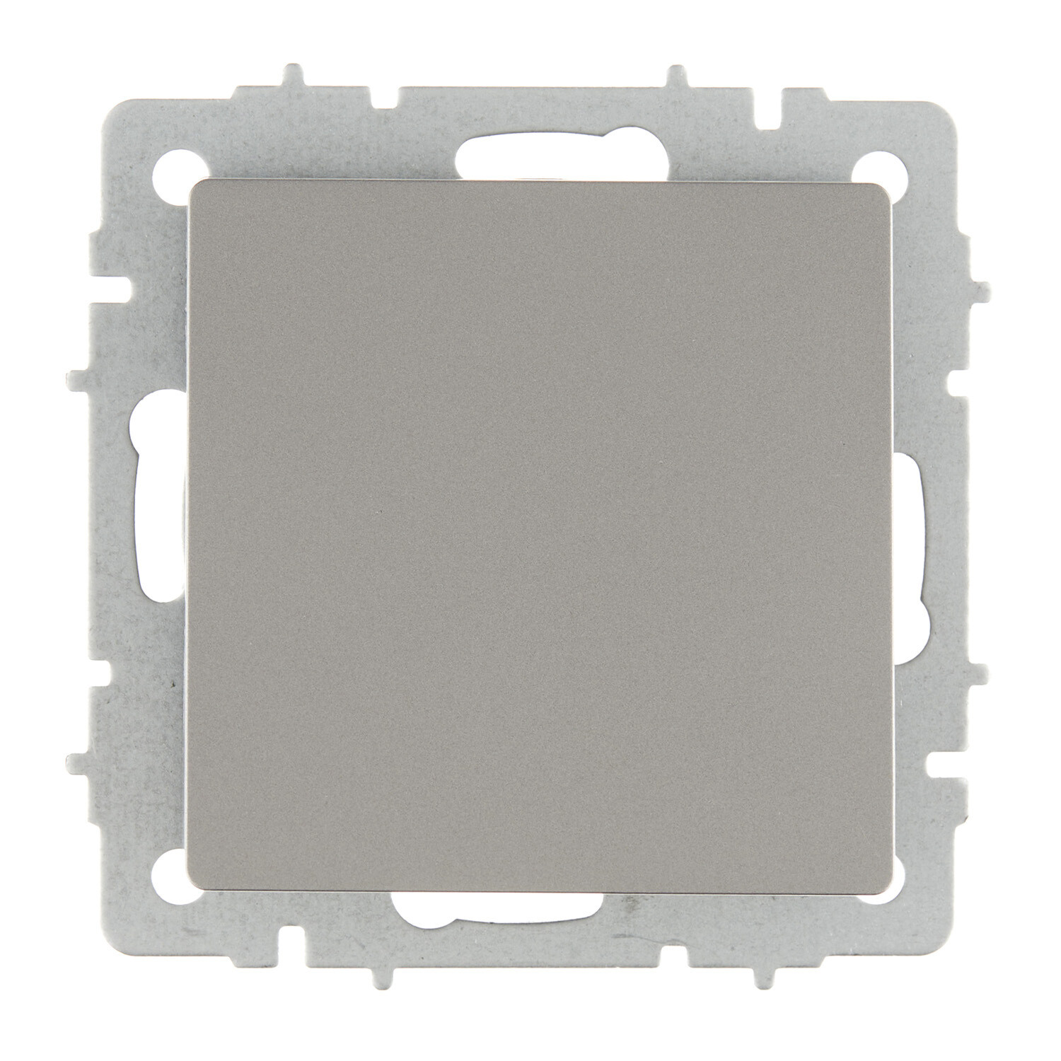 Вывод кабеля IEK Brite МВ10-БрС встраиваемый сталь (BR-VK10-0-K46)