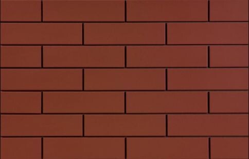 Клинкерная плитка для фасада Cerrad Elewacja gladka (32 шт.= 0,5 кв.м) темно-коричневая 245х65х6,5 мм