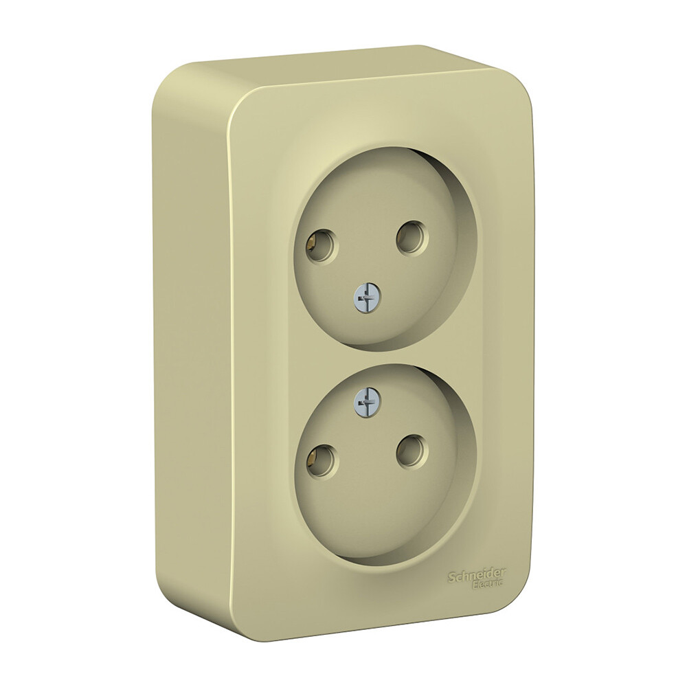 Розетка Systeme Electric Blanca накладная бежевая (BLNRA000217)