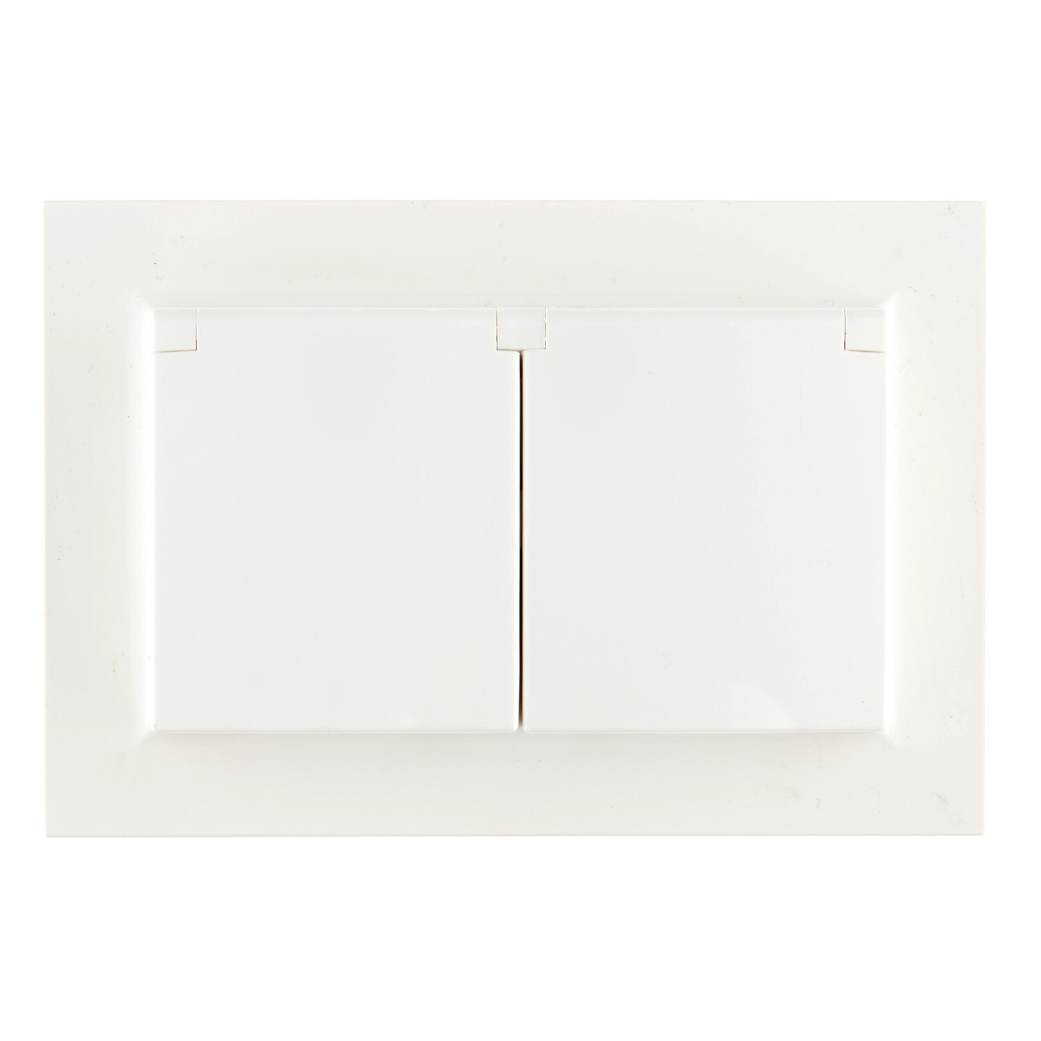 Розетка IEK Brite РСбш12-3-44-БрБ встраиваемая белая с крышкой (BR-R26-16-44-K01-F)