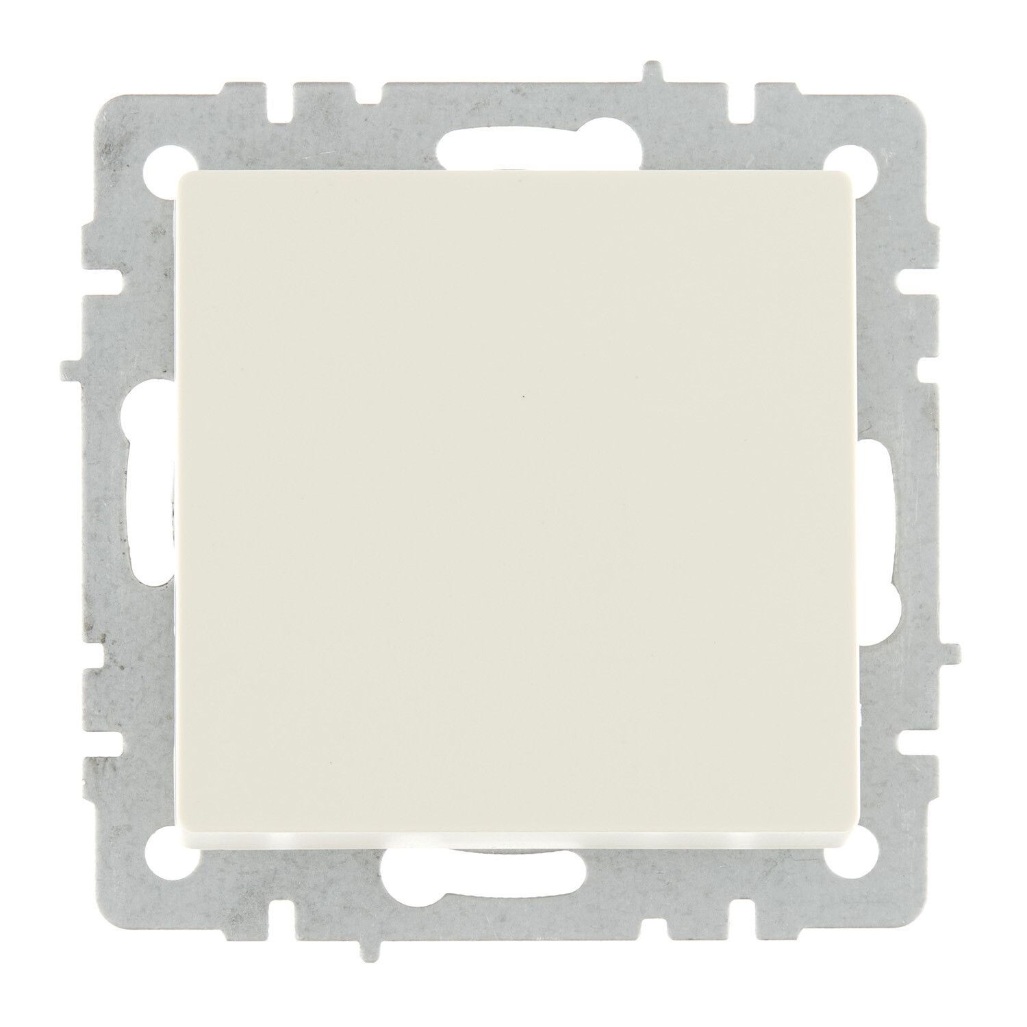 Выключатель IEK Brite ВС10-1-6-БрКр одноклавишный встраиваемый бежевый проходной (BR-V12-0-10-K10)