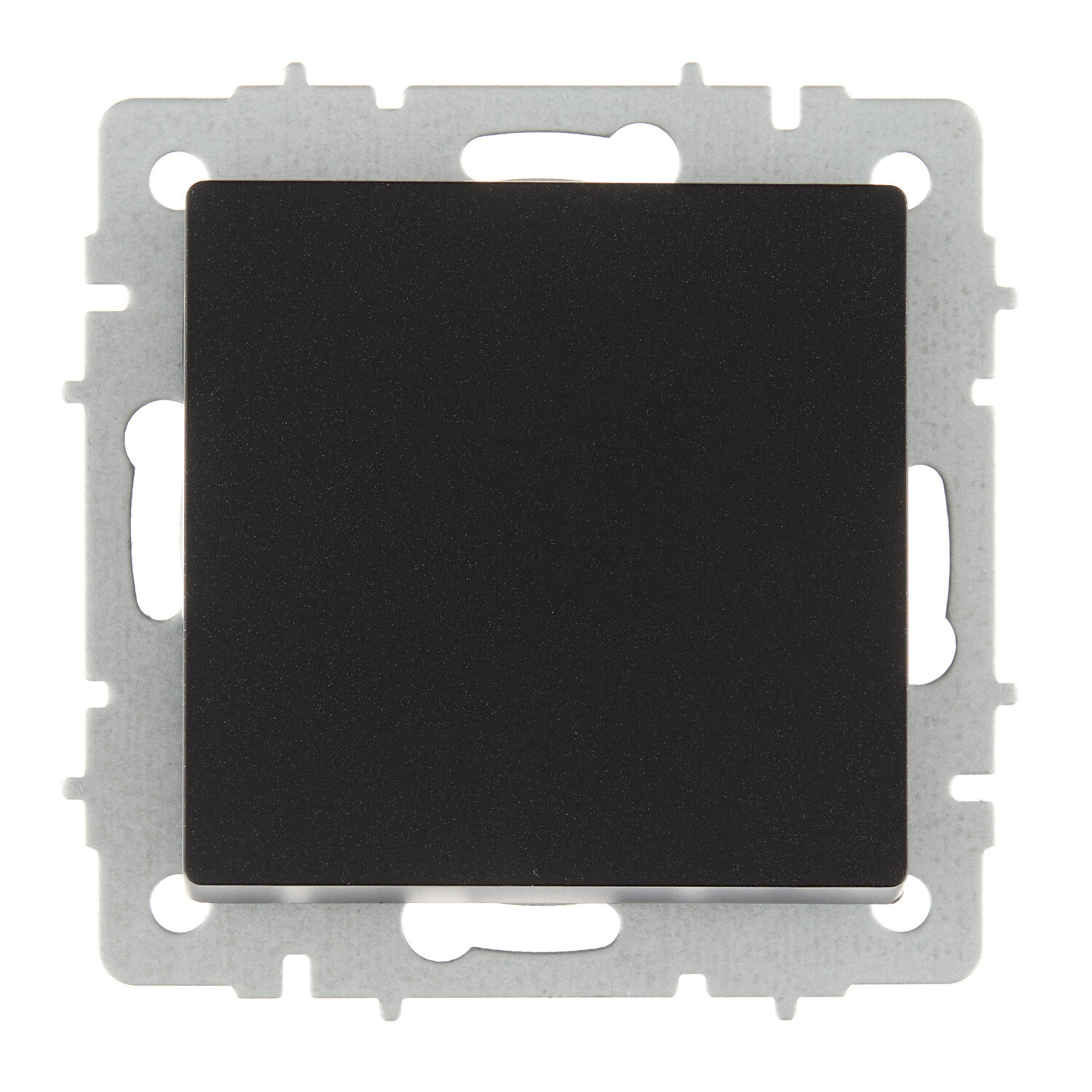 Выключатель IEK Brite ВС10-1-6-БрЧ одноклавишный встраиваемый черный проходной (BR-V12-0-10-K02)