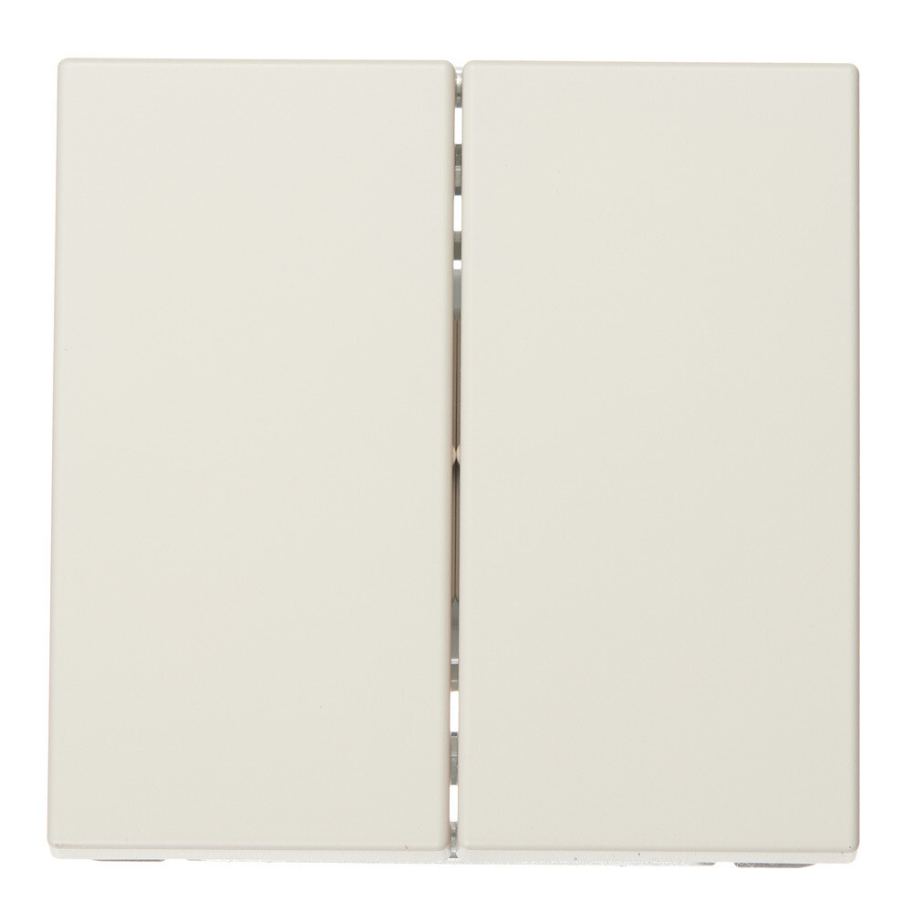 Выключатель Systeme Electric ArtGallery двухклавишный встраиваемый песочный (GAL001251)