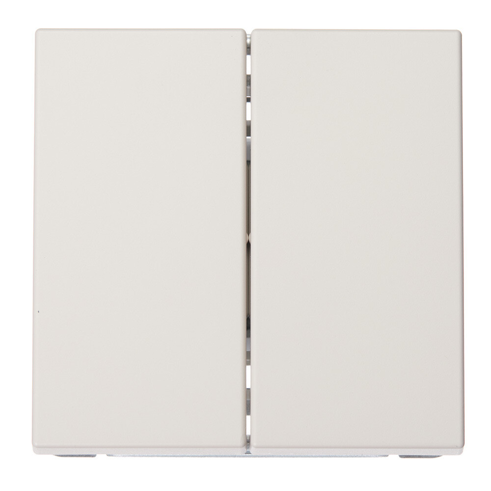 Переключатель Systeme Electric ArtGallery двухклавишный встраиваемый песочный (GAL001265)