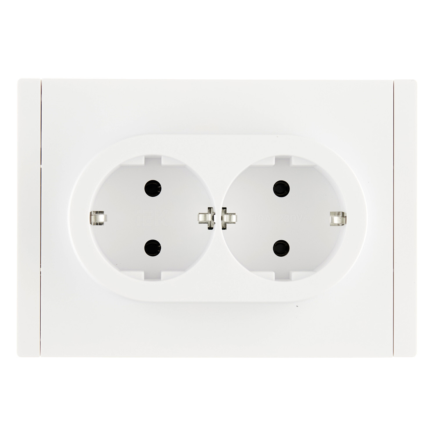 Розетка IEK Forte&Piano FP224 встраиваемая белая (FP-R21-16-1-K01)