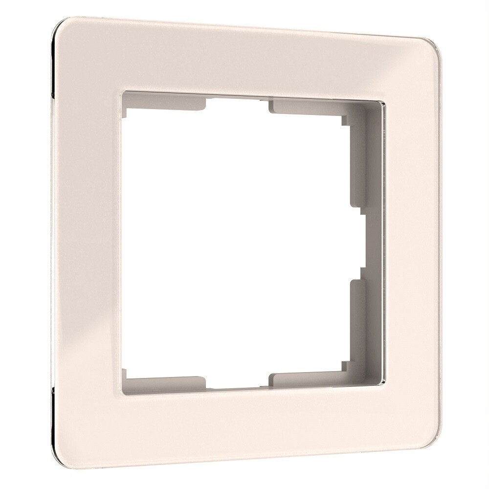 Рамка Werkel Acrylic одноместная айвори (a060537)