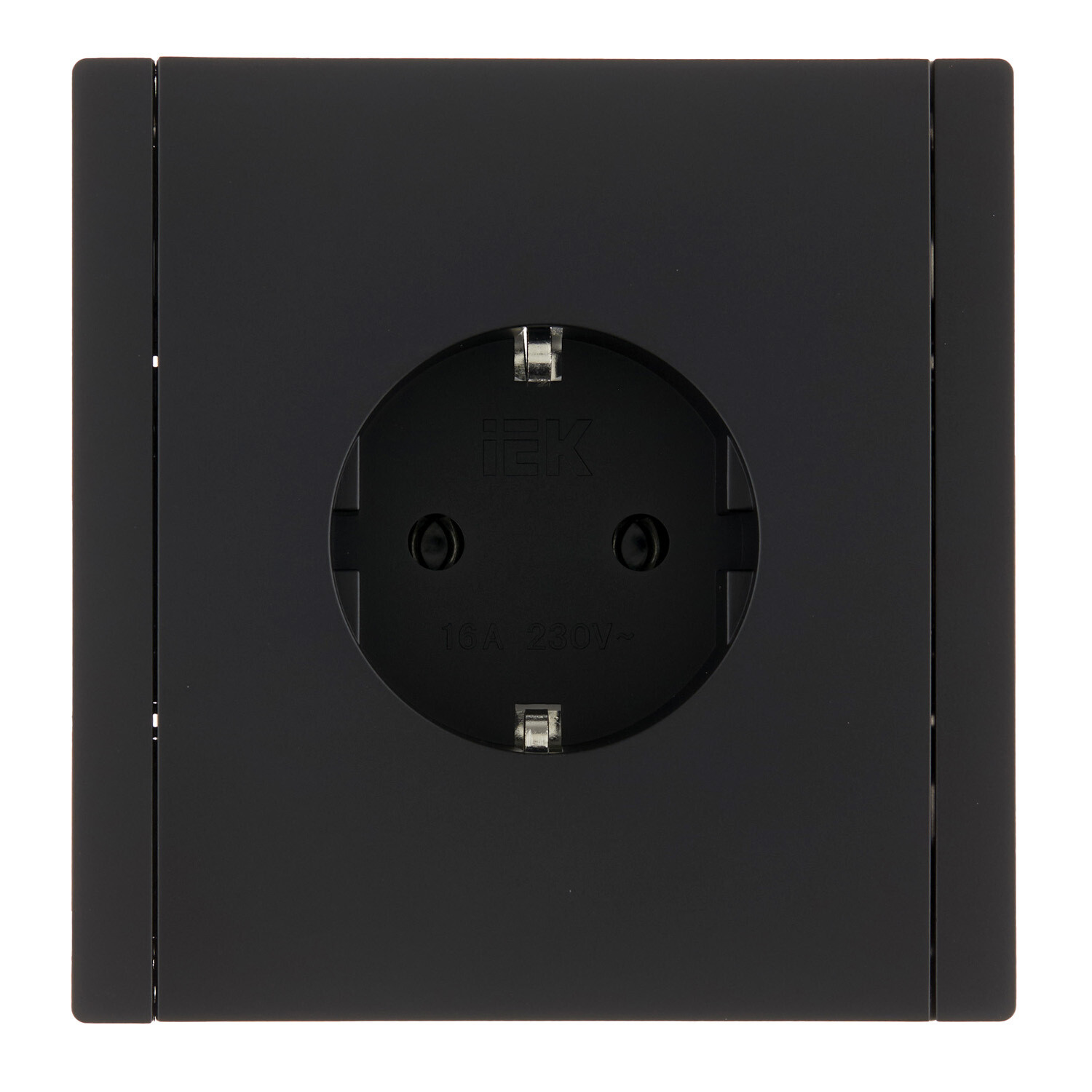 Розетка IEK Forte&Piano FP114 встраиваемая черная (FP-R11-16-1-K02)
