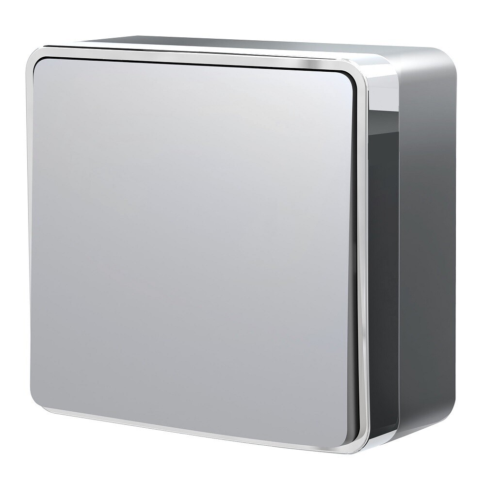 Выключатель Werkel Gallant одноклавишный накладной серебряный (a052768)