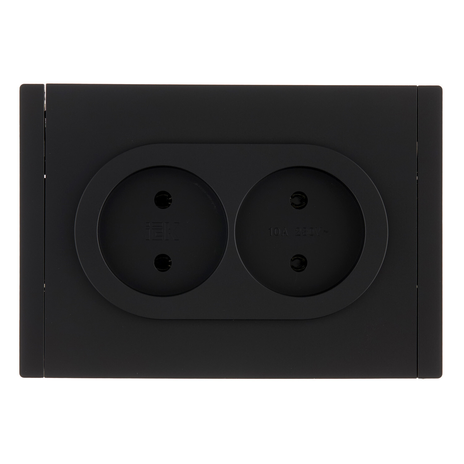 Розетка IEK Forte&Piano FP126 встраиваемая черная (FP-R20-10-1-K02)