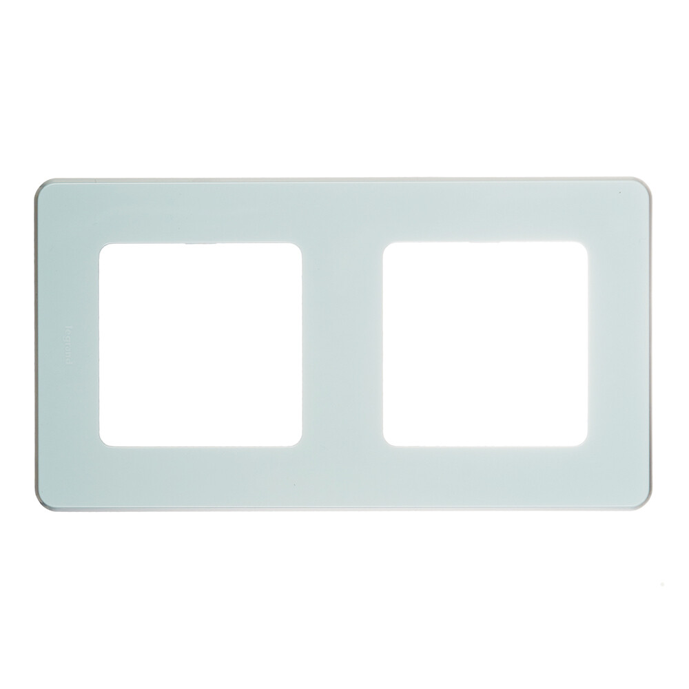 Рамка Legrand Inspiria двухместная мятная (673945)