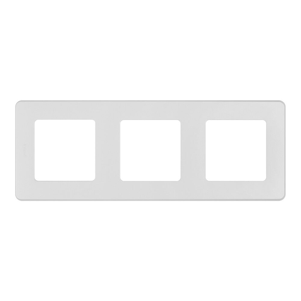 Рамка Legrand Inspiria трехместная жемчуг (673956)