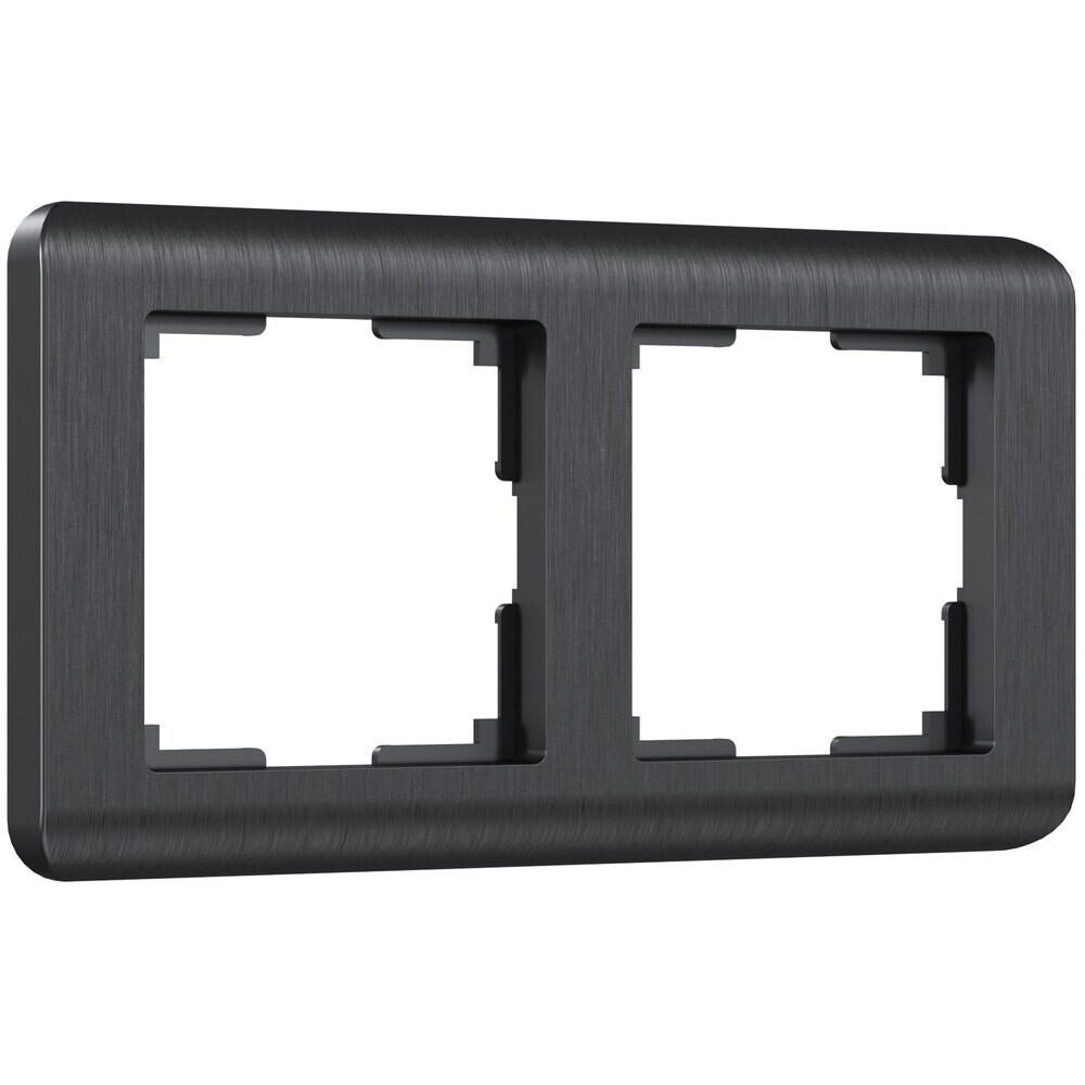 Рамка Werkel Stream двухместная графит (a051267)