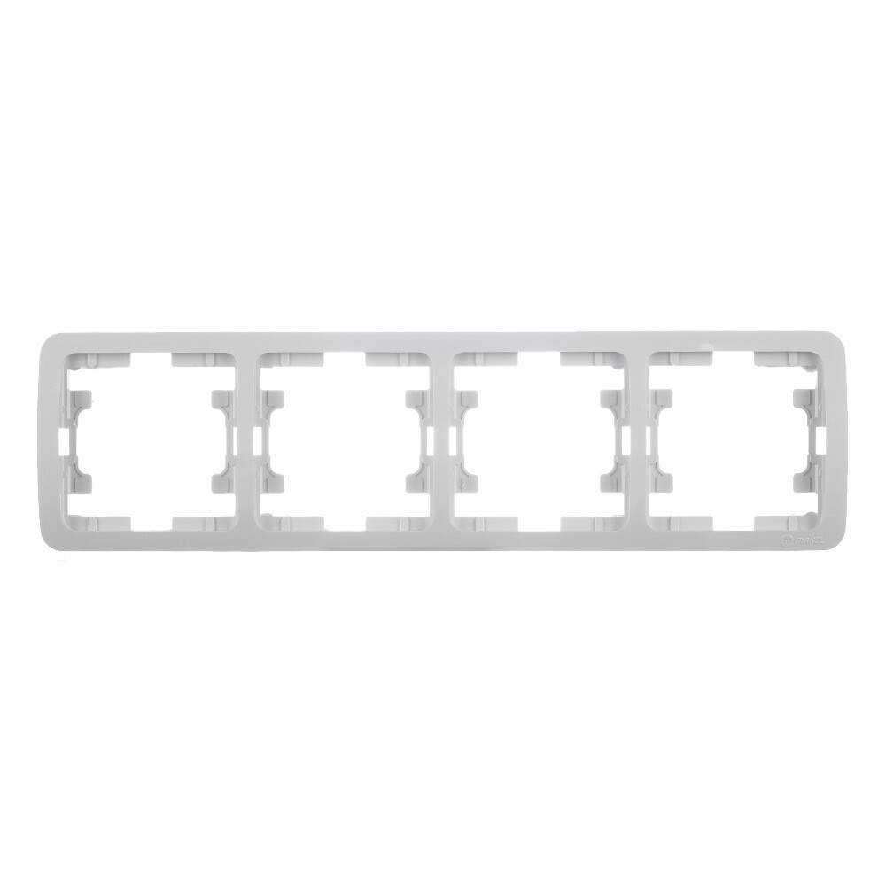 Рамка Makel Mimoza четырехместная белая (22039)
