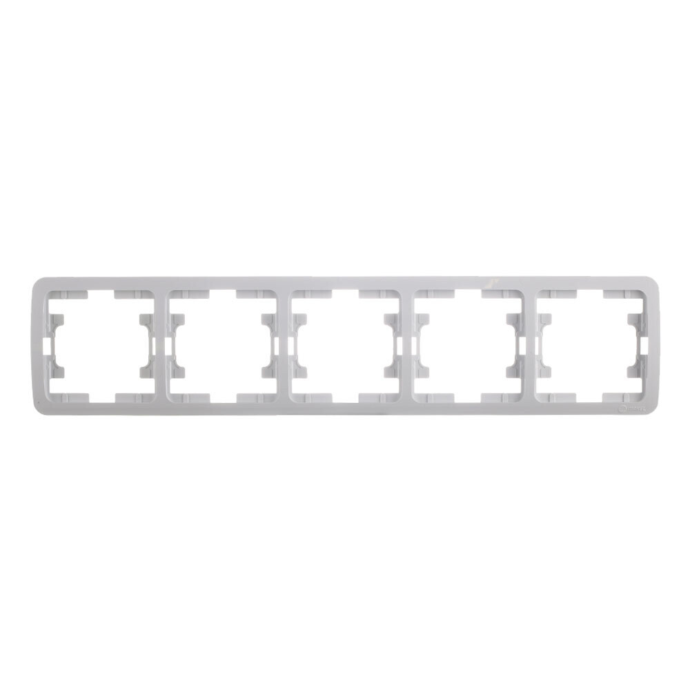 Рамка Makel Mimoza пятиместная белая (22059)