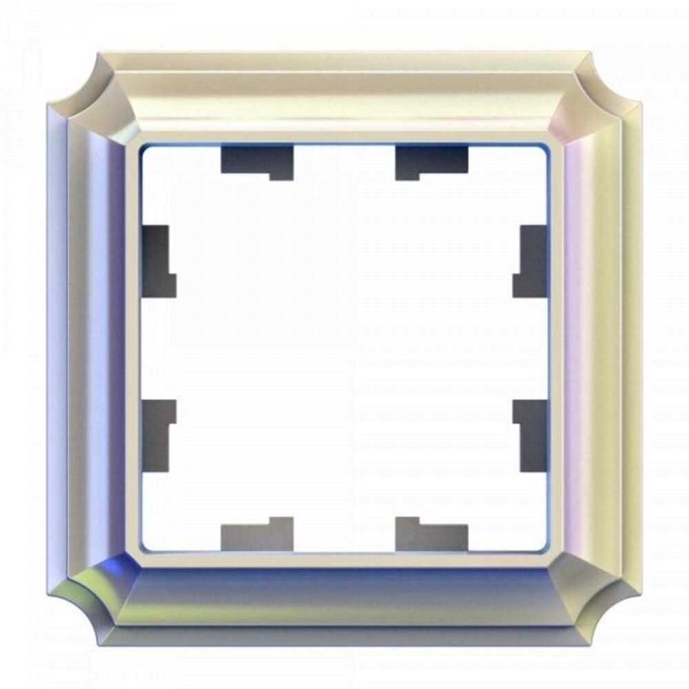 Рамка Systeme Electric AtlasDesign Antique одноместная жемчуг (ATN100401)