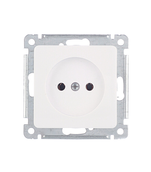 Розетка Hegel Master встраиваемая белая (РС16-401)