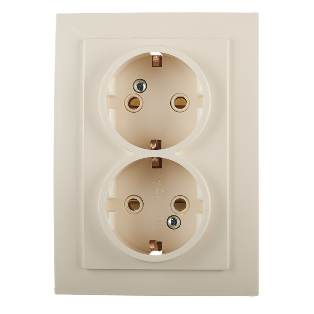 Розетка Svet встраиваемая бежевая (0216-00301)