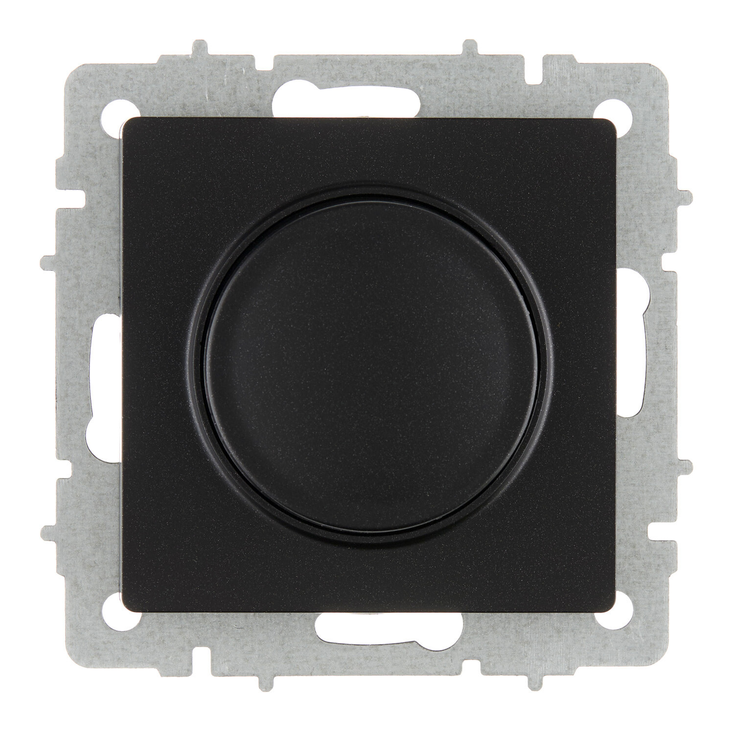 Диммер IEK Brite СС10-1-0-БрЧ встраиваемый черный поворотно-нажимной (BR-D20-0600-K02)