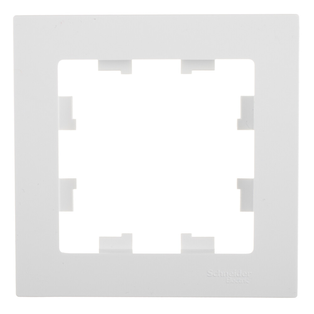 Рамка Systeme Electric AtlasDesign одноместная белая (ATN000101)