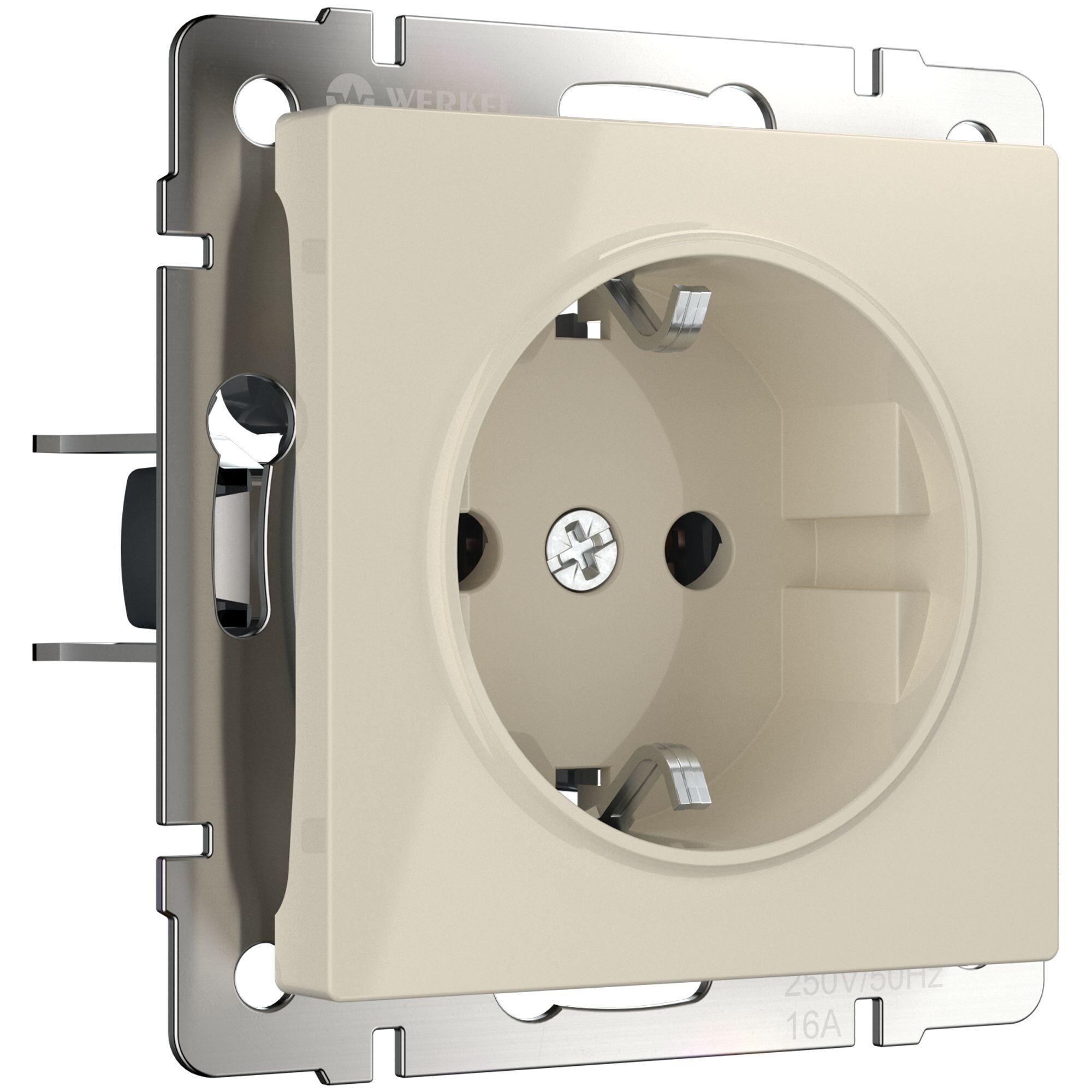 Розетка Werkel встраиваемая слоновая кость (a051478)