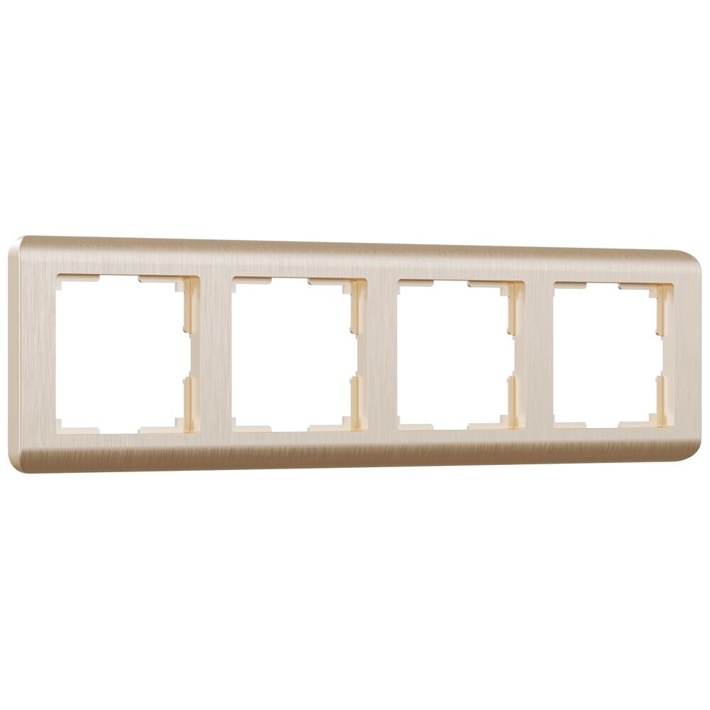 Рамка Werkel Stream четырехместная шампань (a051285)