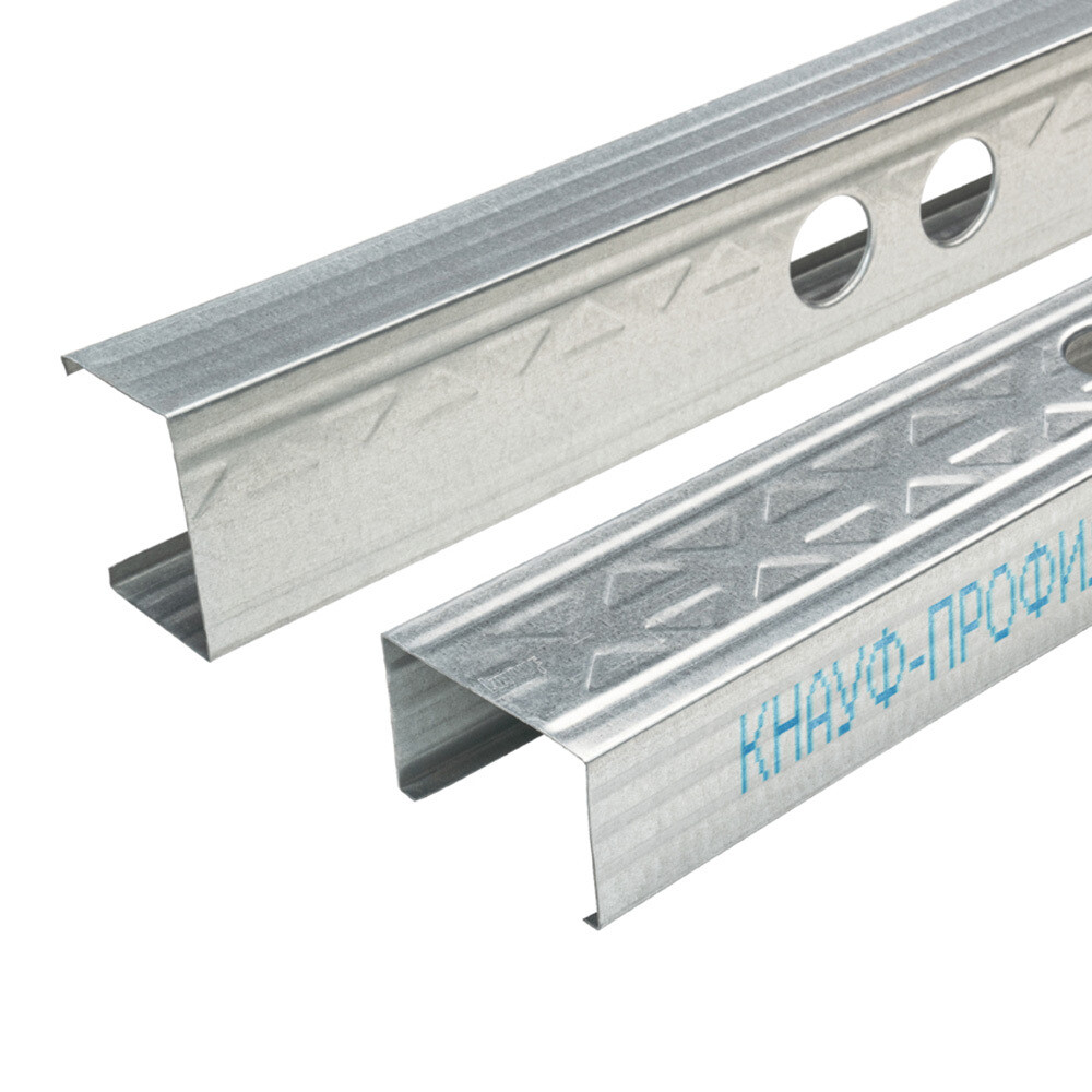 Профиль стоечный Knauf 75х50 мм 3 м 0,60 мм