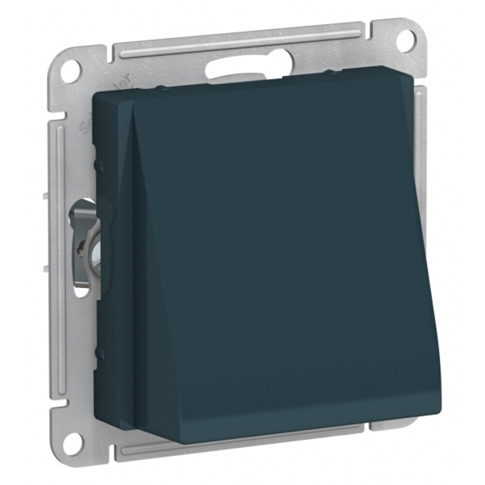 Вывод кабеля Systeme Electric AtlasDesign встраиваемый изумруд (ATN000899)