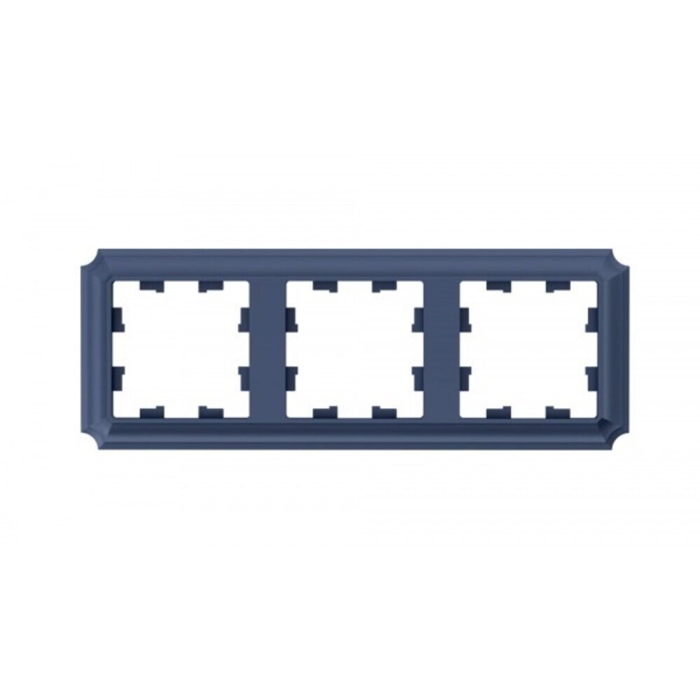 Рамка Systeme Electric AtlasDesign Antique трехместная грифель (ATN100703)