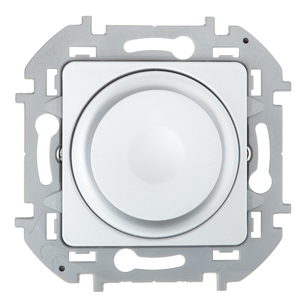 Диммер Legrand Inspiria встраиваемый алюминий (673792)