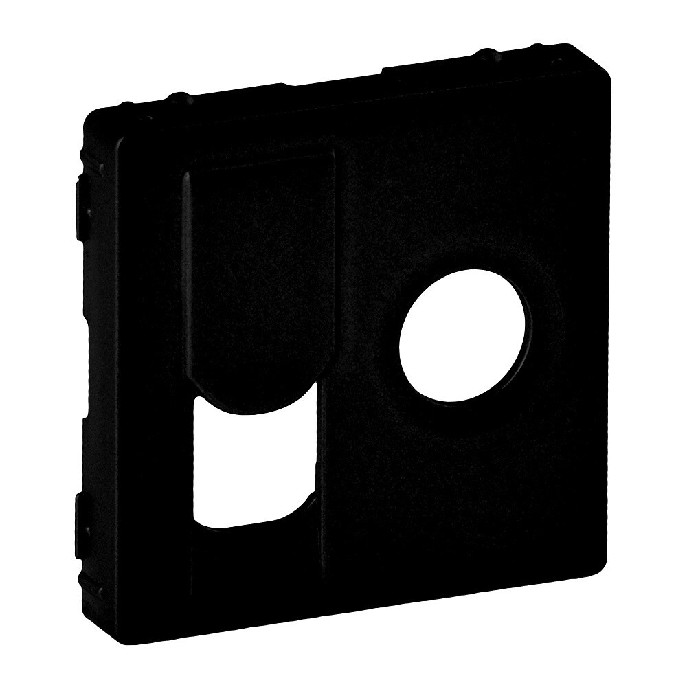 Накладка для компьютерной и телевизионной розетки Legrand Valena Life антрацит RJ45 (756832)