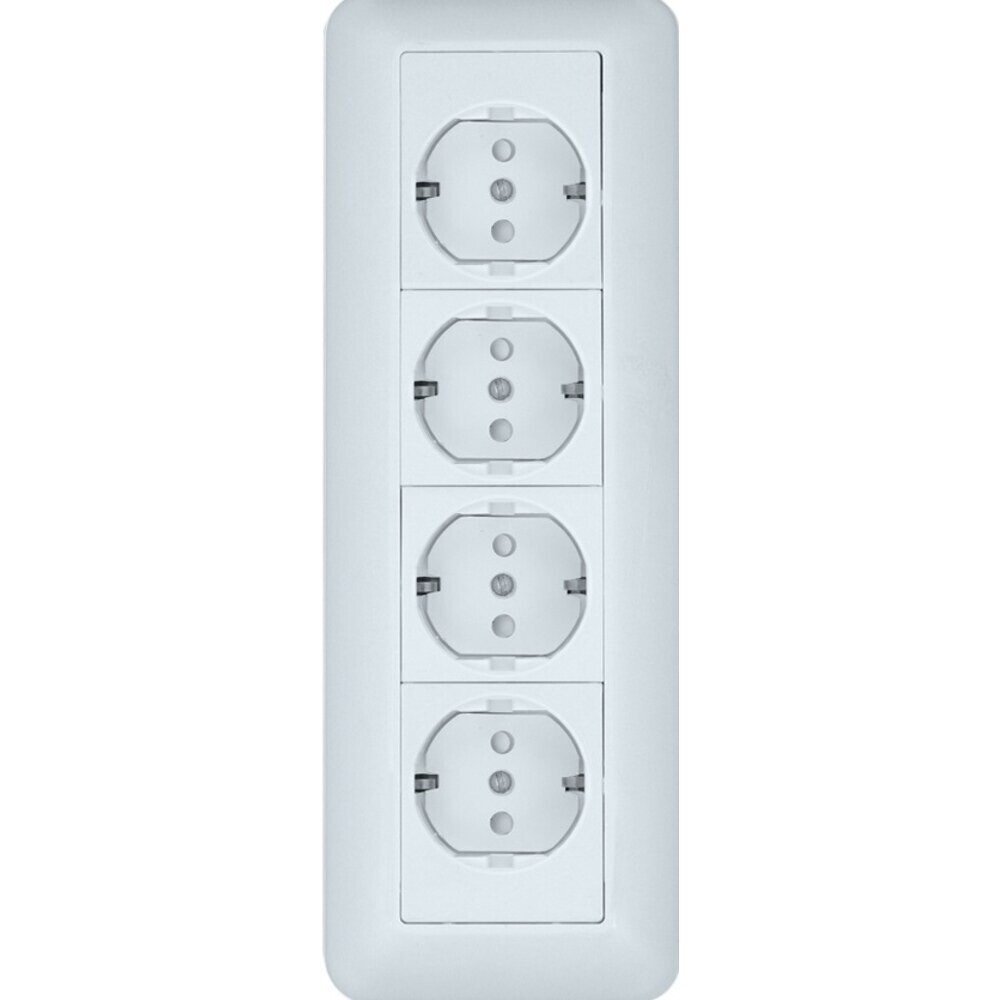 Розетка Systeme Electric Blanca накладная белая (RA16-411M-BI)