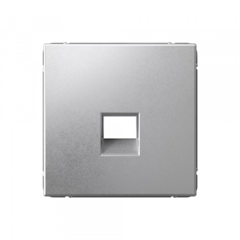 Накладка для компьютерной розетки Systeme Electric ArtGallery алюминий (SE GAL000384)