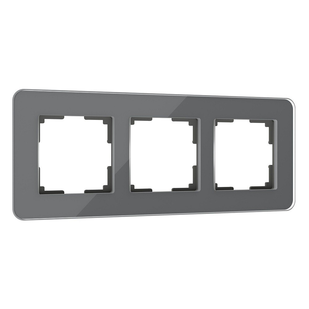 Рамка Werkel Elite трехместная графит (a057880)
